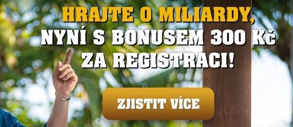 Registrujte se s bonusem 300 Kč zdarma u Sazky a vsaďte si třeba Eurojackpot.