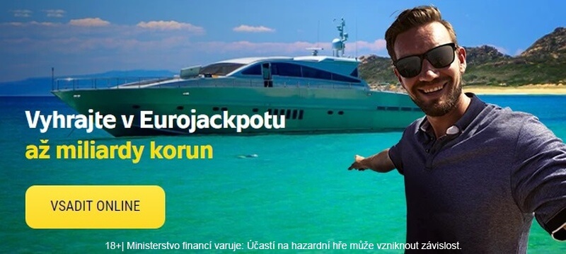 Vsaďte si Eurojackpot online.