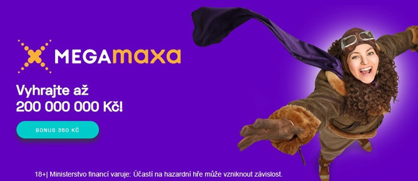 Vyhrajte až 200 000 000 Kč s Megamaxou Vyhrajte až 200 000 000 Kč s Megamaxou